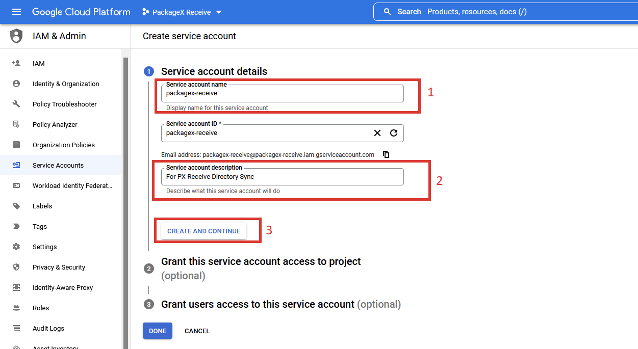 How to enable Google Workspace Directory Sync?